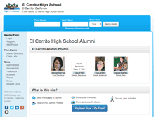 Tablet Screenshot of elcerritohighschool.org